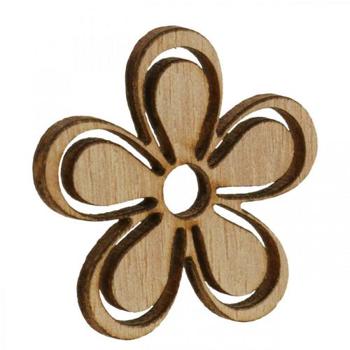 Artículo Decoración dispersa flores animales mezcla decoración de verano B3–4cm 72 piezas