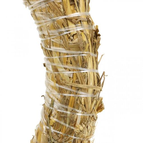 Artículo Corona de paja coronas de paja para puerta coronas 25/4cm 2uds