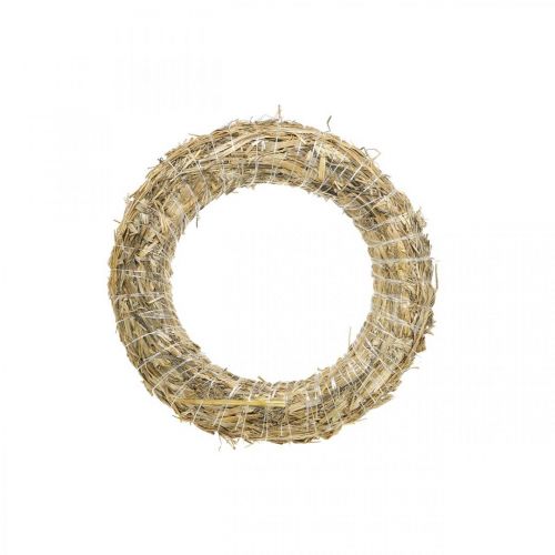 Corona de paja 25/6cm 10 piezas