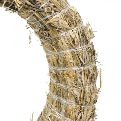 Artículo Corona de paja 25/6cm 10 piezas