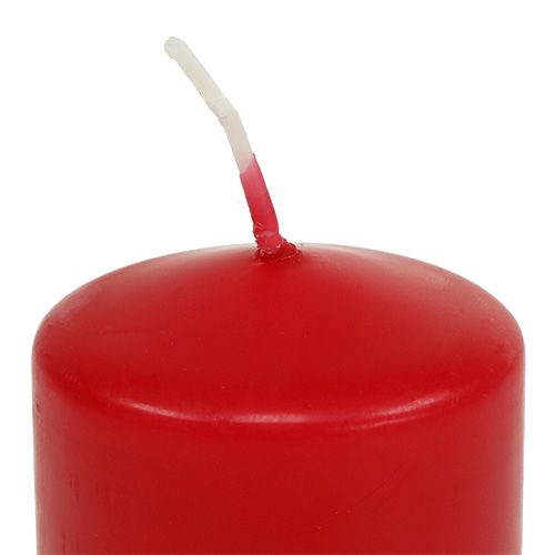 Artículo Velas Velas Pilar Rojas Rojas 120/50 Paquete De Suministro 12uds