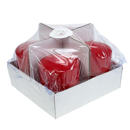 Artículo Velas de pilar 130/100 rojo 4 piezas