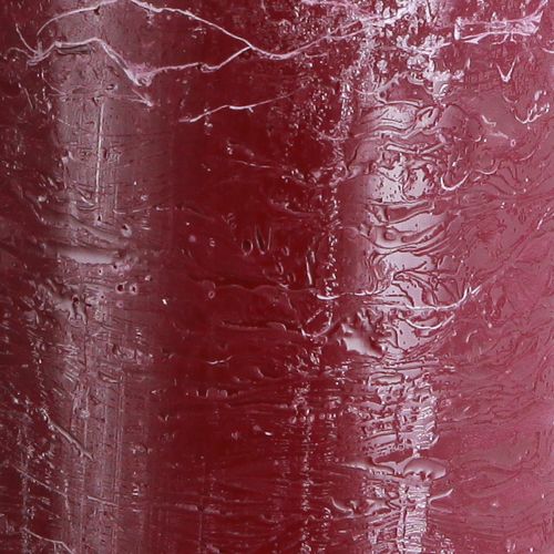 Artículo Velas de pilar coloreadas mediante velas Berry 85×200mm 2 piezas