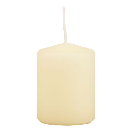 Velas de Adviento crema pequeñas 70/50mm 24 piezas