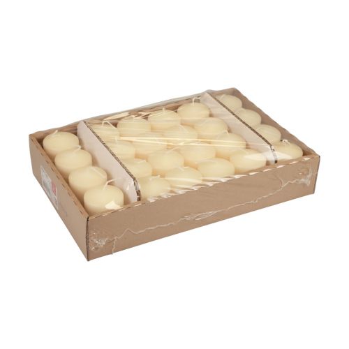 Artículo Velas de Adviento crema pequeñas 70/50mm 24 piezas