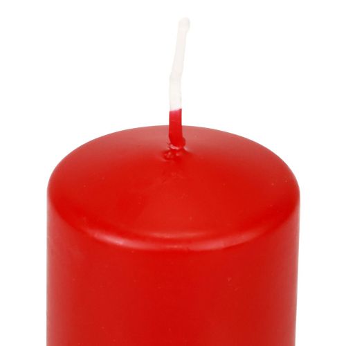 Artículo Velas de Adviento rojas velas rojas 70/50mm 24 piezas