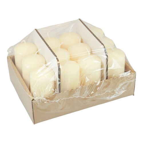 Artículo Velas de pilar H100 Ø50cm Velas color crema 12uds