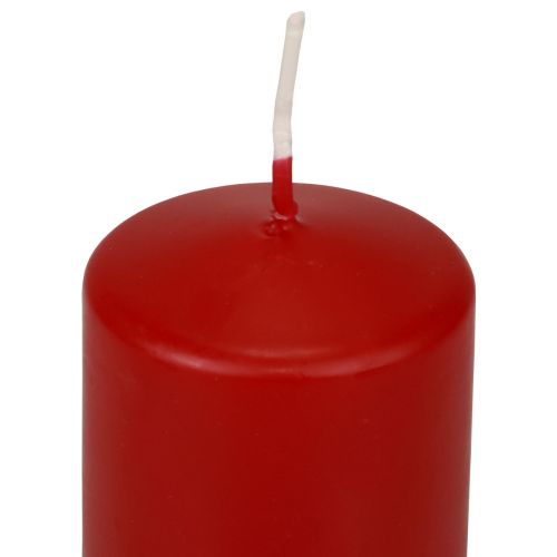 Artículo Velas de Adviento rojas velas de Adviento rojo viejo 100/50mm 24 piezas
