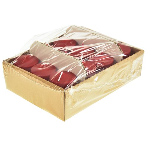 Artículo Velas de pilar velas rojas H70mm Ø50mm 12 piezas