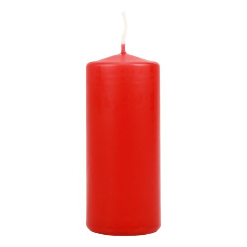Velas de pilar rojas velas de Adviento velas rojas 120/50mm 24ud