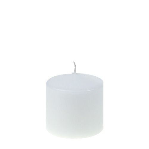 Vela Pilar 80/80 Blanca 6 uds