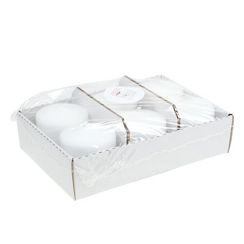 Artículo Vela Pilar 80/80 Blanca 6 uds