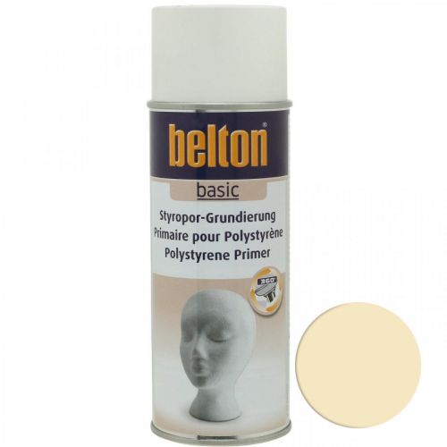 Belton basic styrofoam primer spray especial beige 400ml