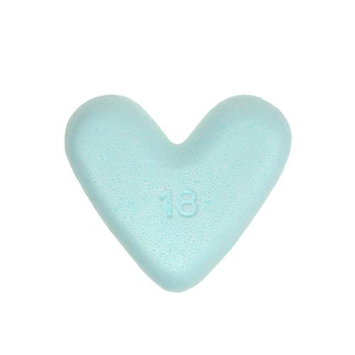 Floristik24 Corazón de poliestireno 18cm 2uds