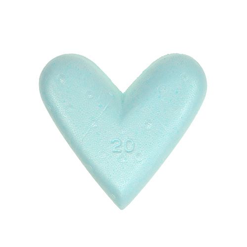 Floristik24 Corazón de poliestireno 20cm 2uds