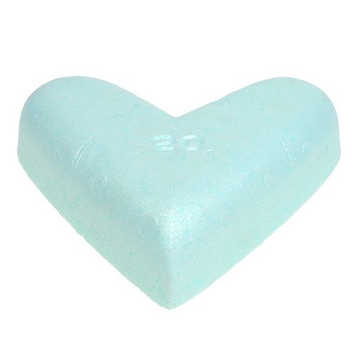 Artículo Corazón de poliestireno 20cm 2uds
