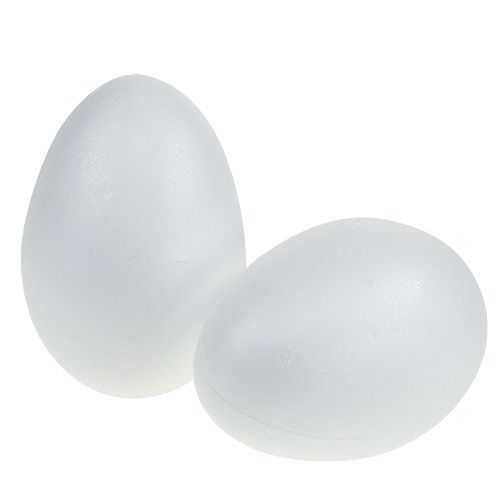 Floristik24 Huevos de espuma de poliestireno 15cm 5pcs