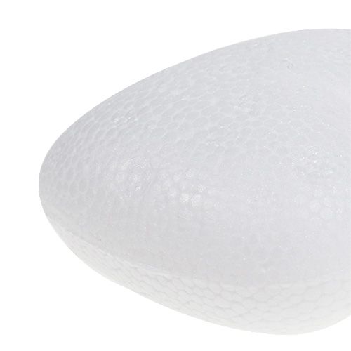 Artículo Corazón de poliestireno curvo mediano 11cm 2uds