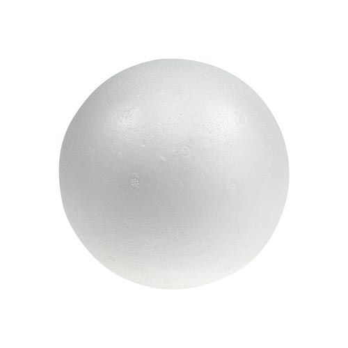Artículo Bola de poliestireno Ø20cm blanco 2uds