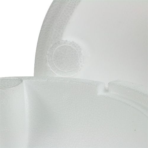 Artículo Bola de poliestireno Ø20cm blanco 2uds