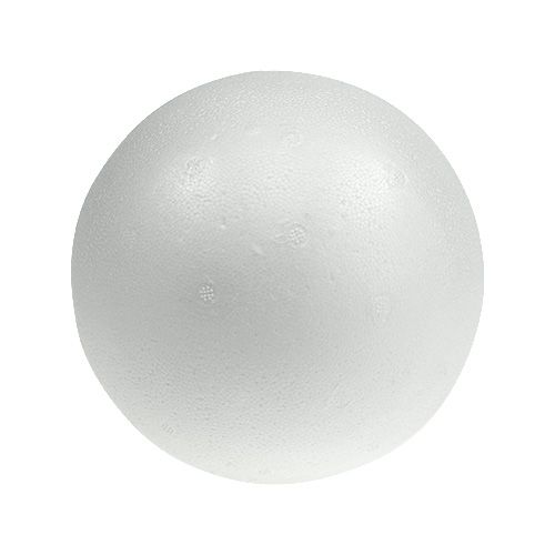 Artículo Bola de poliestireno Ø25cm blanca