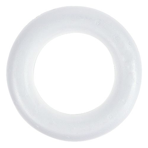 Artículo Anillo de espuma de poliestireno mediano Ø20cm 2pcs