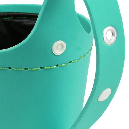 Floristik24 Percha de pared Suki Verde Menta Ø14cm H15cm, 1pza