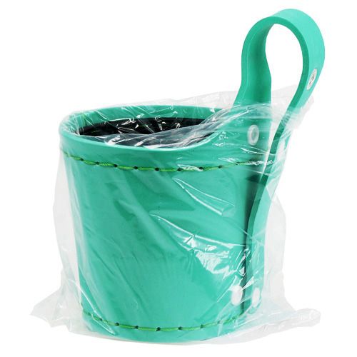 Floristik24 Percha de pared Suki Verde Menta Ø14cm H15cm, 1pza