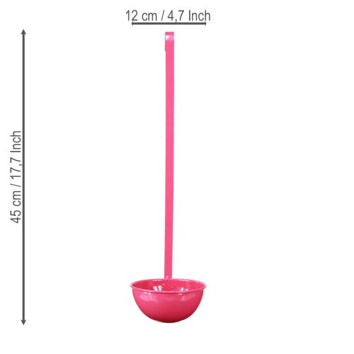 Artículo Cucharón decorativo, estilo rústico campestre, elegante decoración para salón, 45cm