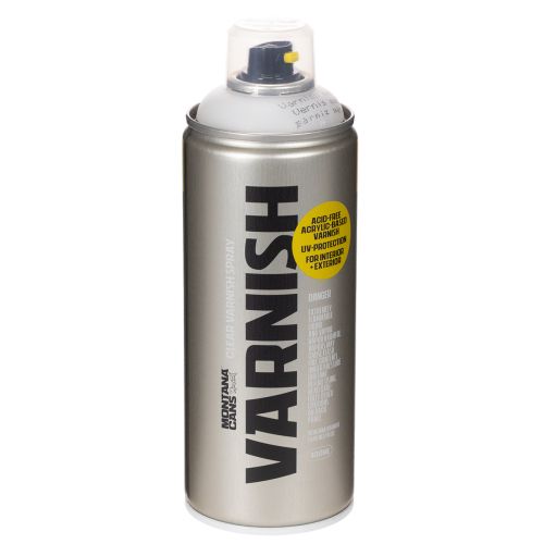 Laca en aerosol mate transparente, resistente a los rayos UV, sin ácido, Montana Cans, 400 ml