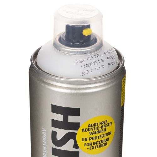 Laca en aerosol mate transparente, resistente a los rayos UV, sin ácido, Montana Cans, 400 ml | Floristik24.es