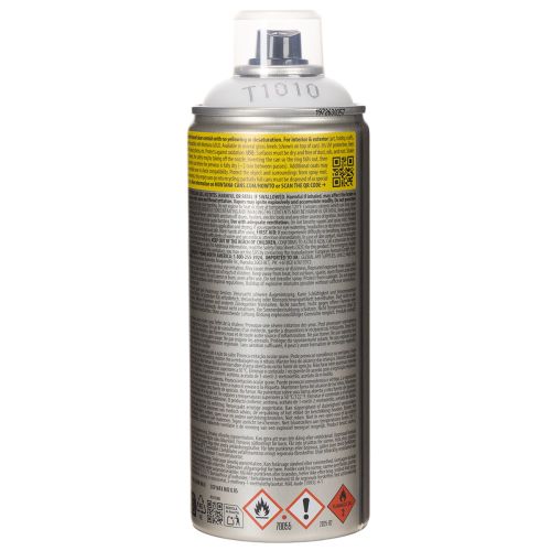 Laca en aerosol mate transparente, resistente a los rayos UV, sin ácido, Montana Cans, 400 ml | Floristik24.es