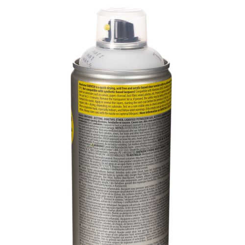 Laca en aerosol mate