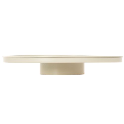 Plato decorativo de metal con forma de flor, redondo, 41 cm, para mesa. | Floristik24.es
