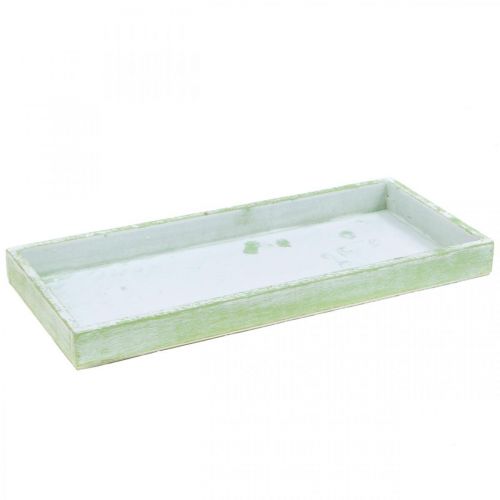 Floristik24 Bandeja decorativa, macetero, posavasos, decoración de mesa L32cm