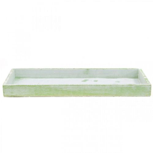 Floristik24 Bandeja decorativa, macetero, posavasos, decoración de mesa L32cm