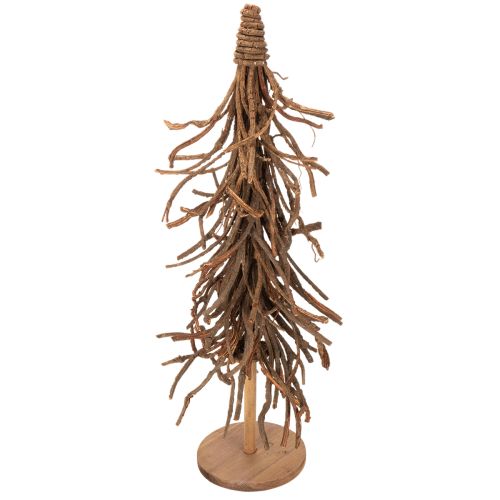 Árbol decorativo hecho de ramas de sauce sobre una base de madera, 68 cm. comprar | Floristik24.es