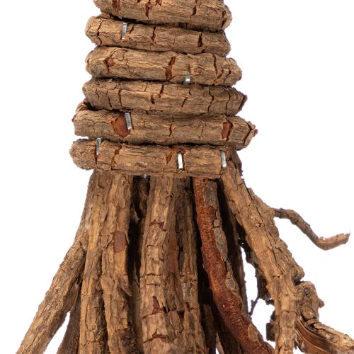 Árbol decorativo hecho de ramas de sauce sobre una base de madera, 68 cm. | Floristik24.es