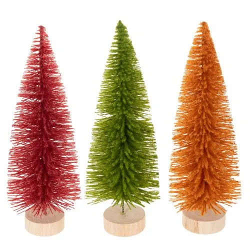 Árbol de Navidad artificial, árbol decorativo para mesa, 31 cm, 3 piezas comprar | Floristik24.es