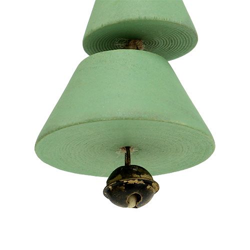 Artículo Decoraciones para árboles de Navidad, Árbol de Navidad para colgar, Navidad verde / natural H10cm L24cm 4pcs