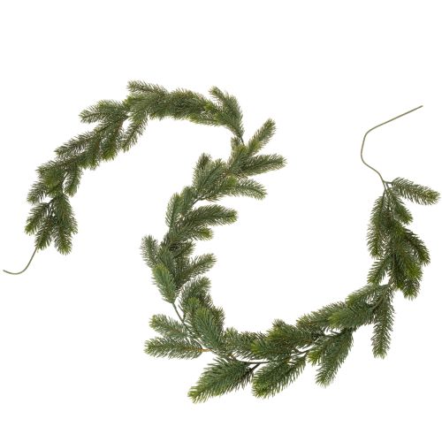 Guirnalda artificial de abeto verde para decoración festiva, 200 cm | Floristik24.es