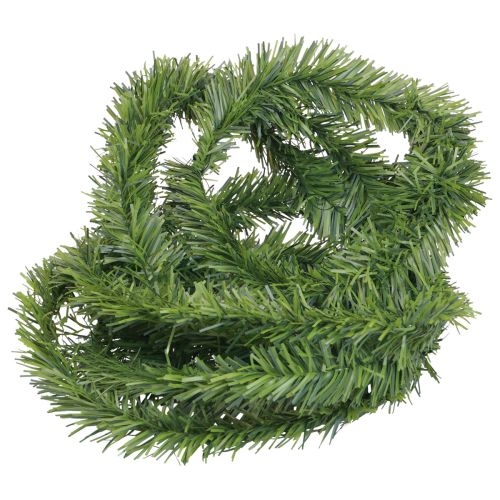 Floristik24 Guirnalda de abeto artificial, guirnalda navideña verde 275cm