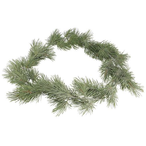 Artículo Guirnalda de pino rama navideña helada verde abeto verde 120cm