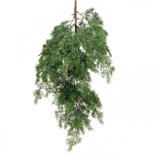 Floristik24 Rama de ciprés artificial verde para colgar de 5 ramas decorativas 75cm