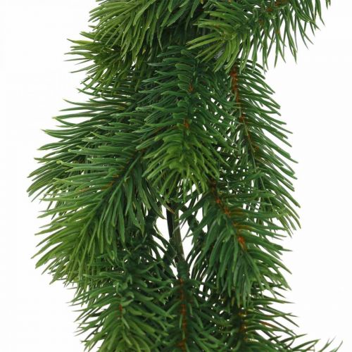 Floristik24 Corona de abeto artificial corona de invierno artificial verde Ø35cm