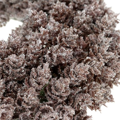 Floristik24 Corona de piña Ø25cm con purpurina
