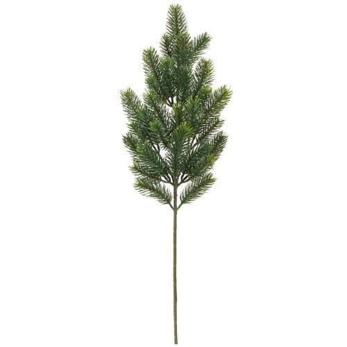 Floristik24 Rama de abeto artificial decoración verde abeto Real Touch 65cm 3uds