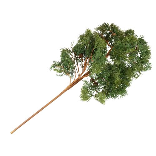 Artículo Rama de abeto artificial conos de rama de cedro verde abeto 85cm