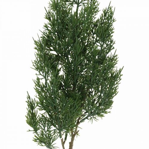 Floristik24 Rama decorativa Thuja Rama de ciprés artificial Navidad verde 81cm
