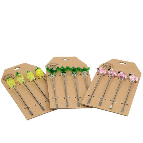 Floristik24 Tapass Spikes Summer Mix 13cm - 13,5cm 12 piezas